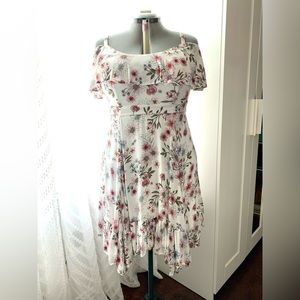 White Floral Dress